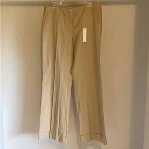 Trina Turk Size 10 Linen Slacks NWT